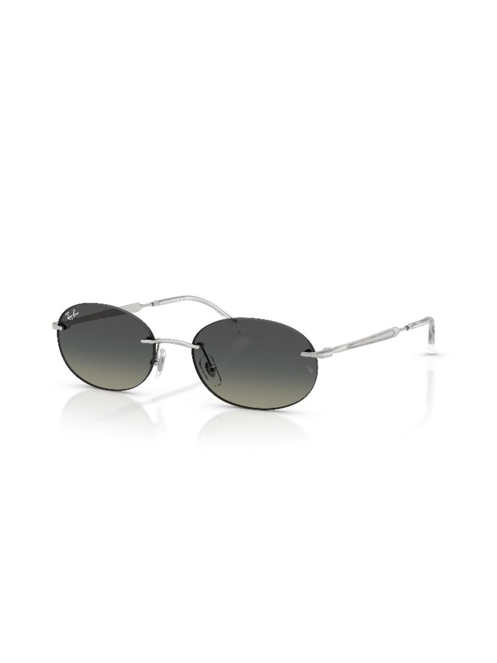 New Ray-Ban Unisex Sunglasses Silver Grey Lens Metal Frame Ray Ban RB3767 003 11
